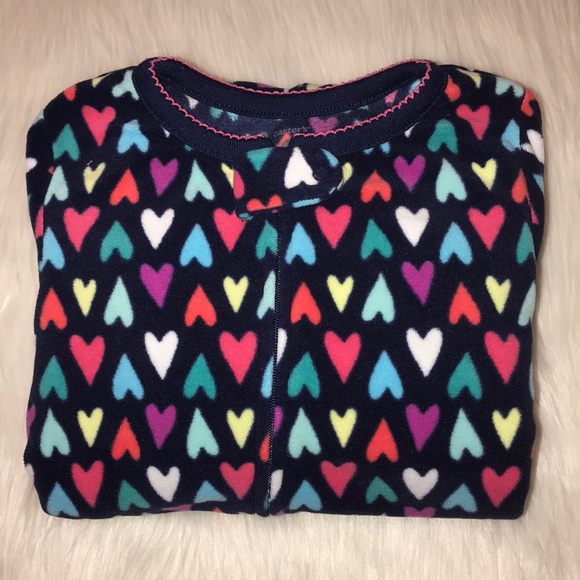 Carter's Other - Final Price Girls Carters Blue Heart Onesie